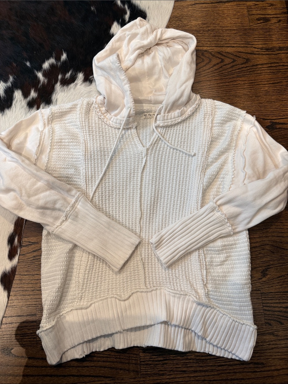 We The Free Ivory On the Edge Sweatshirt